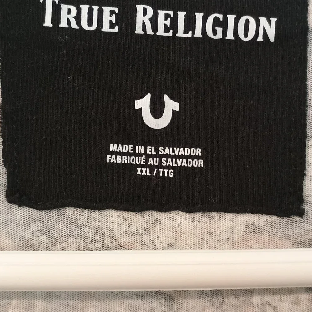 True Religion/Tee Shirt/Mens XXL/Tiger Camo Buddha NWT